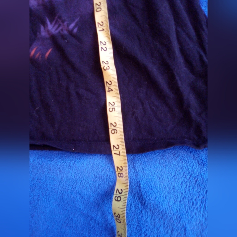 Happy Halloween Ladies Shirt 2X (18W - 20W) Black Purple Orange Gold Shimmer - Picture 15 of 15